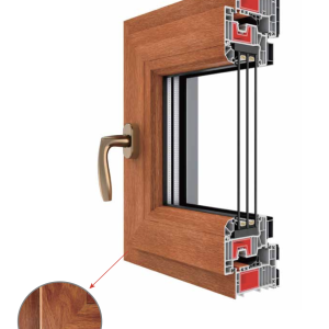 98105-系列优质铝包 uPVC 窗 98105-系列优质铝包 uPVC 窗