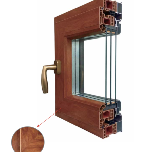 8598 Super uPVC Casement Window 8598 超级 UPVC 平开窗