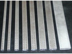 High-frequency welding of hollow gla ss aluminumspacer bars