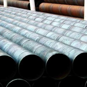 Helical weld pipe