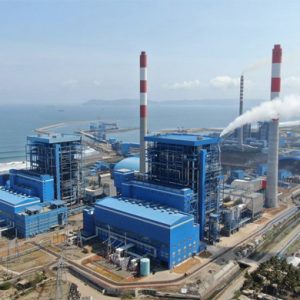 Power station steel structure project