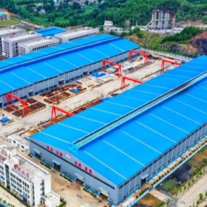 Building steel structure project