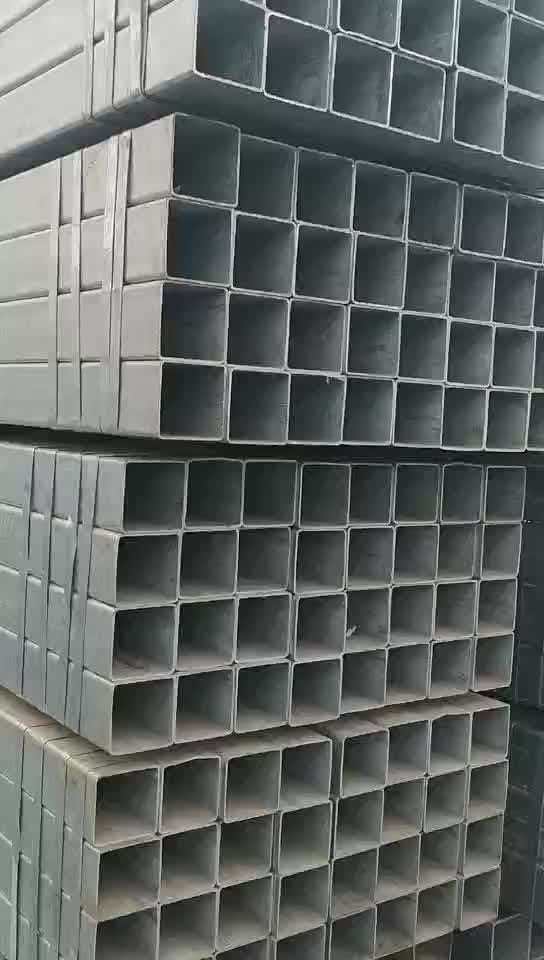 Galvanized Square and Rectangular Steel Tubes