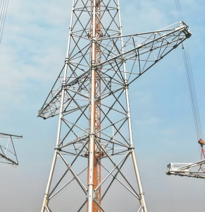 Transmission Line Angle Steel Tower (or Steel Pipe Composite Tower)