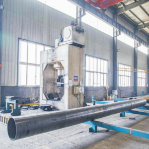 Large-diameter steel pipe