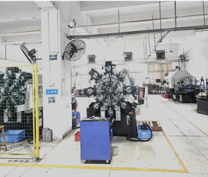 Multi-axis CNC spring forming machine