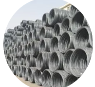 Coiled reinforcing bars (wire rods)