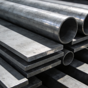 Black skin seamless steel pipe and flat steel / square steel (industrial standard steel sections) /