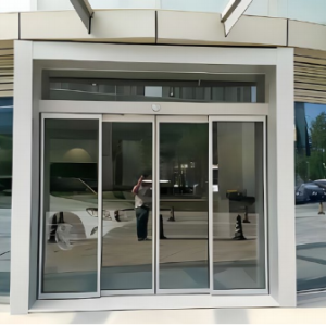Automatic Sliding Glass Door with Sensor