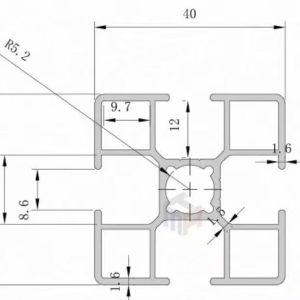 4040 Industrial Aluminum Profile4040