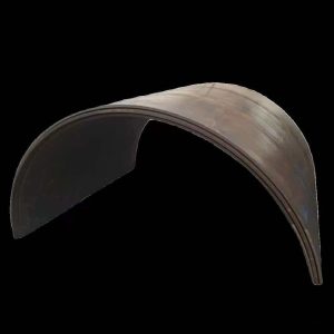 Arc-shaped steel plate