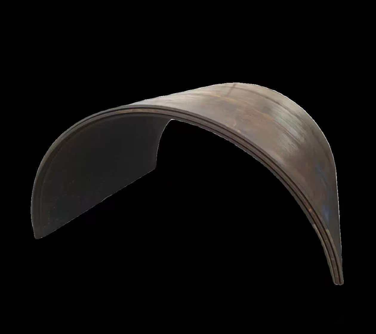 Arc-shaped steel plate
