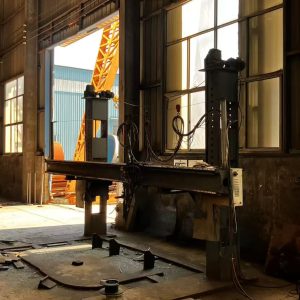 Large three-roll plate rolling machine