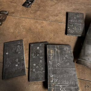 Blanked Steel Plate / Machining Layout Blank /