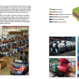 Colored coated steel sheet (colored steel sheet) 彩色涂层钢板(彩涂板)