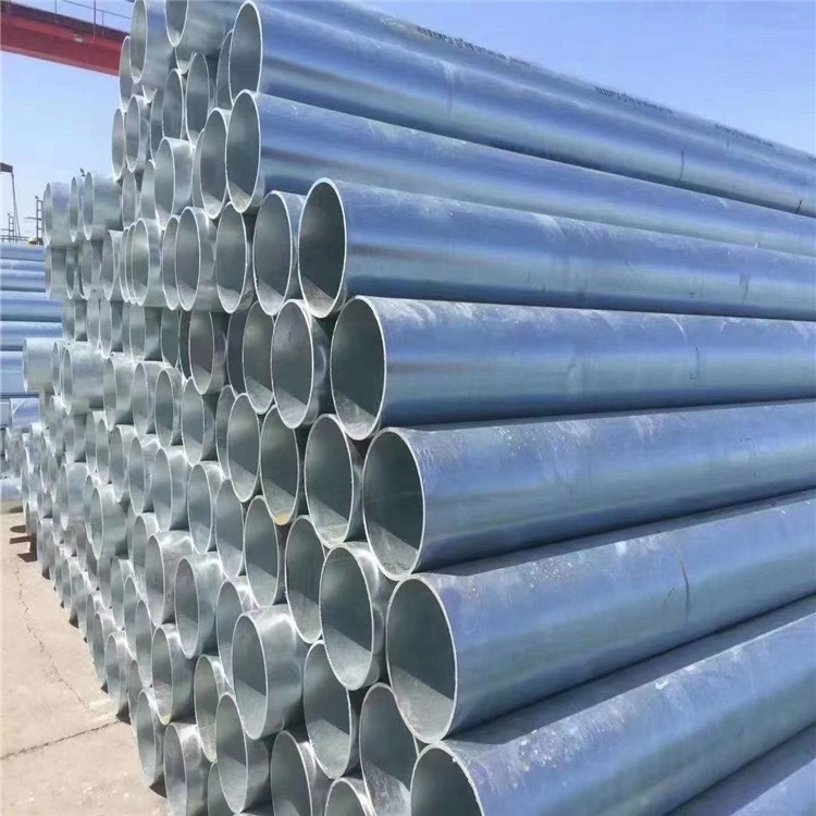 Hot-dip Galvanized Round Pipe 1 Hot-dip galvanized round pipe 245×5.75×6 mm