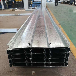 Galvanized steel deck floor panels for floor decking and truss support