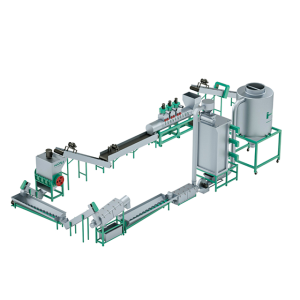 SteelWaalaa 7 PET bottle washing recycling line from China supplier