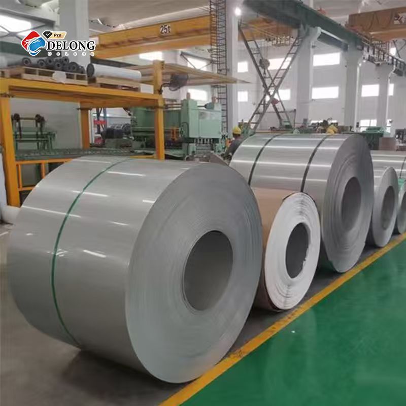 Customized 2mm 3mm Thickness Stainless Steel Strip AISI 201 301 304 316 316L 410 421 430 Cold Rolled Stainless Steel Coils 3 Stainless steel slit strip coil in 2B BA No.4 HL surface finish