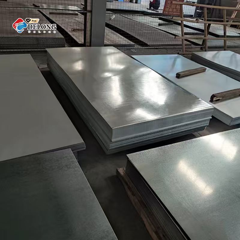Hot Dipped Galvanized Steel Sheet/Plate DX51D SGCC Z275 Corrosion Resistant Sheet 3 Hot dipped galvanized steel plate with zinc coating